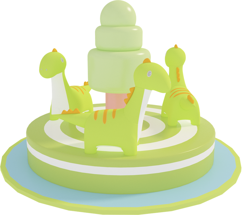 Dinosaur Tree Carousel