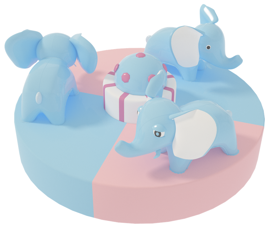 Elephant Ball Carousel