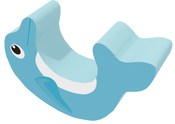 Dolphin Rocking Animal 10.250.74