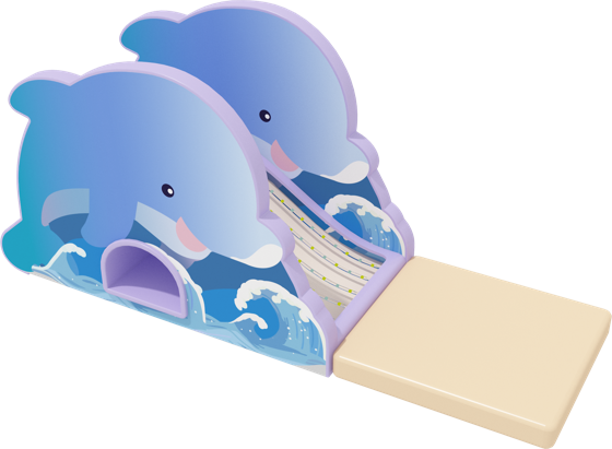 Dolphin Waterfall Slide