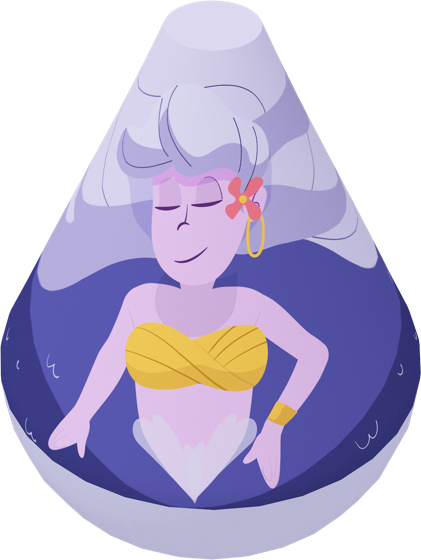 Mermaid Roly-Poly