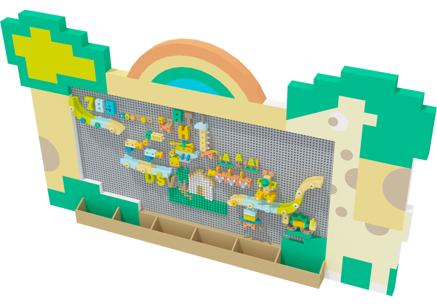 Forest Block Wall
