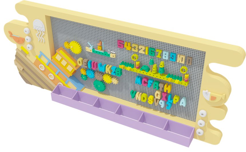 Ocean Block Wall
